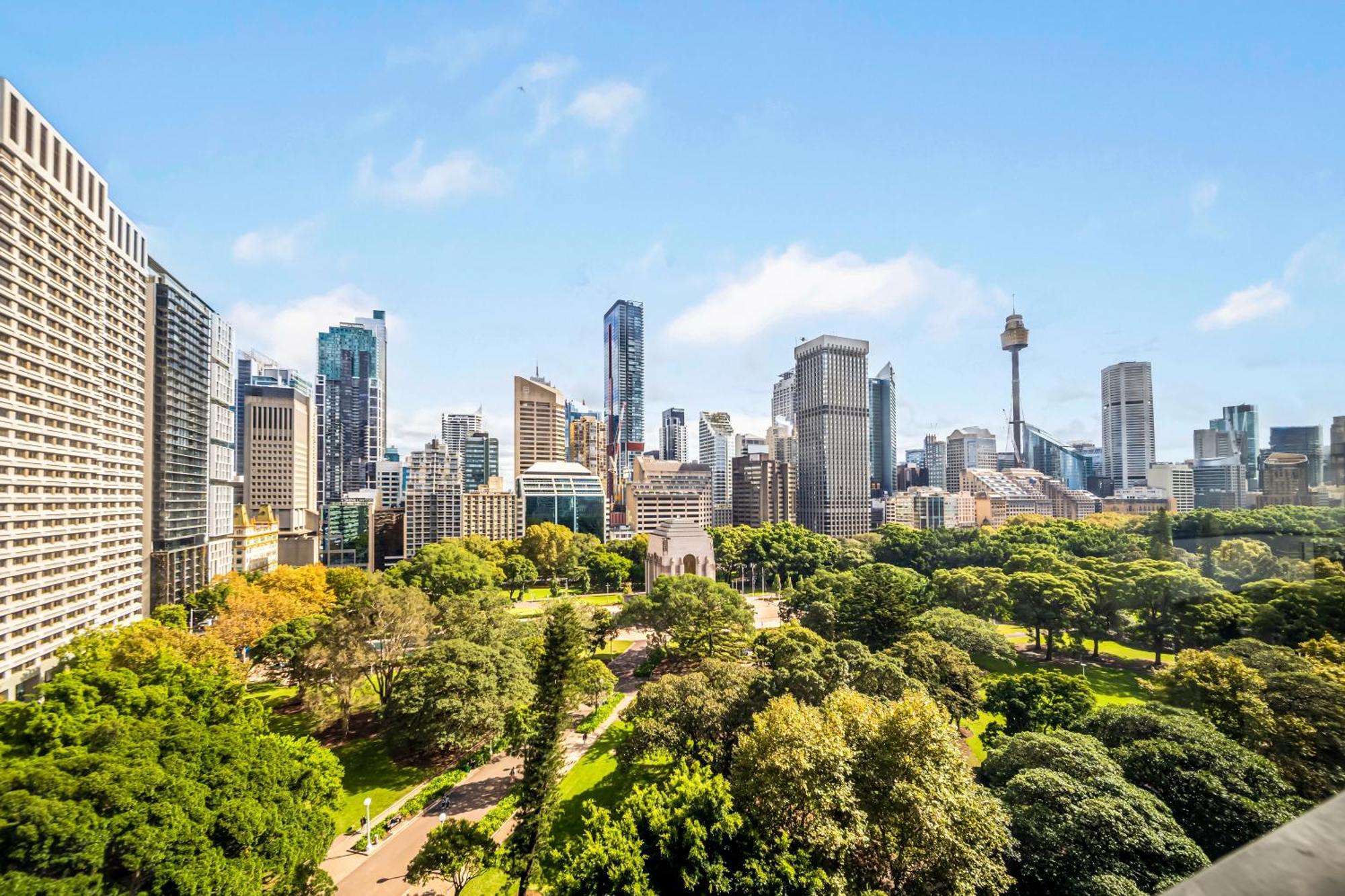 Oaks Sydney Hyde Park Suites Buitenkant foto